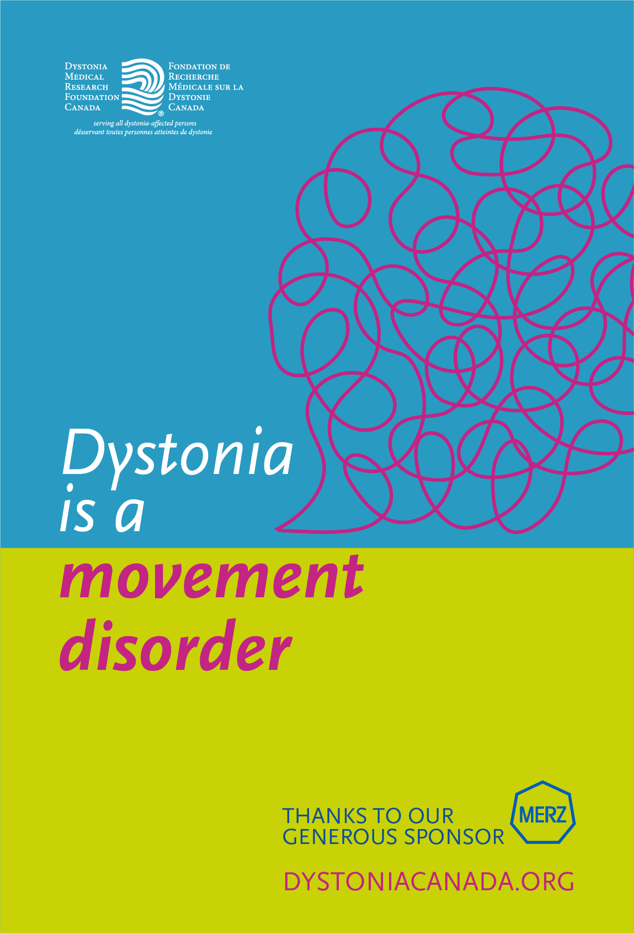 dystonia is a movement disorder poster