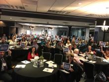 150 people from all over Canada Joined us at the Calgary Casino 