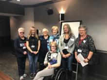 Some of the DMRF Canada Support Group Leaders who were re